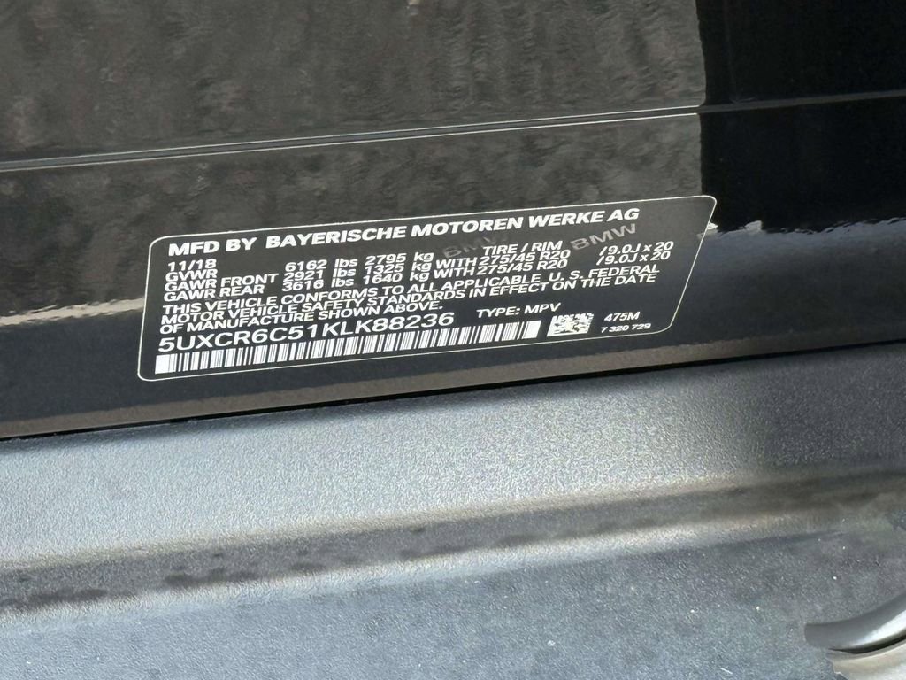 Used 2019 BMW X5 xDrive40i w/ Premium Package 2 image 34