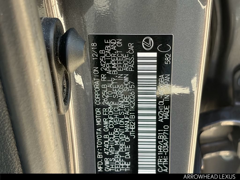 Used 2019 Lexus ES 300h w/ Accessory Package 2 FWD image 38