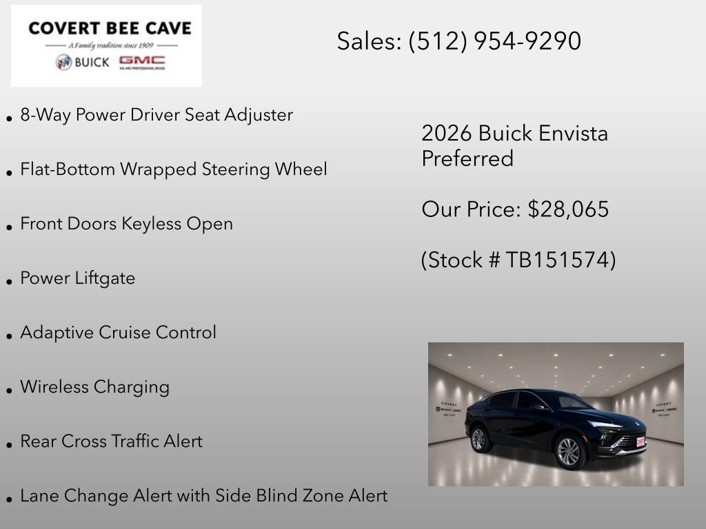 New 2026 Buick Envista Sport Touring w/ Convenience I Package FWD image 18