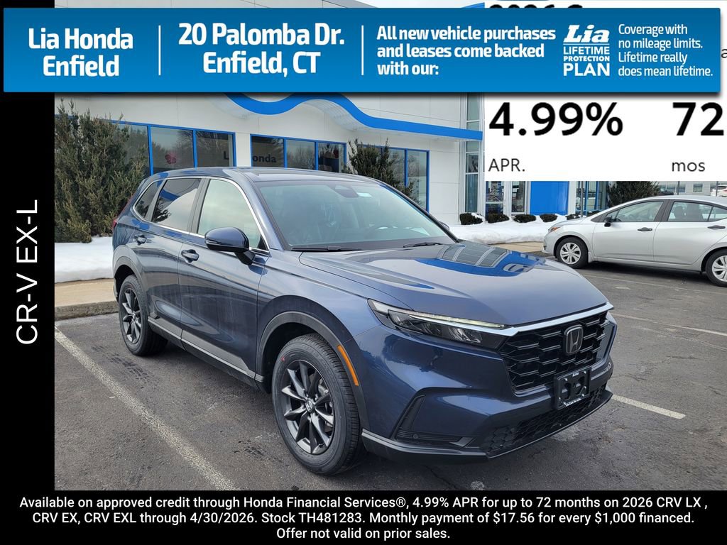 New 2026 Honda CR-V EX-L