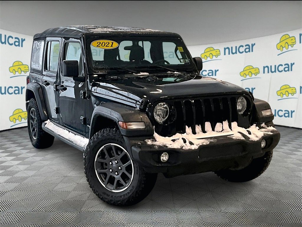 Used 2021 Jeep Wrangler Unlimited Sport image 1