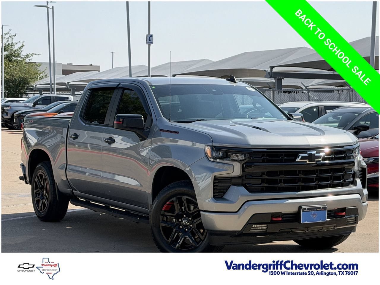 Certified 2023 Chevrolet Silverado 1500 RST w/ Redline Edition AWD/4WD image 2
