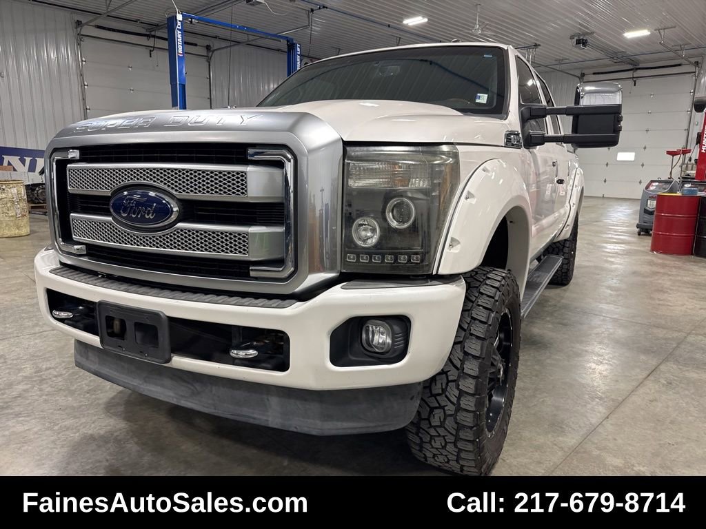 Used 2016 Ford F250 Platinum w/ Snow Plow Prep Package