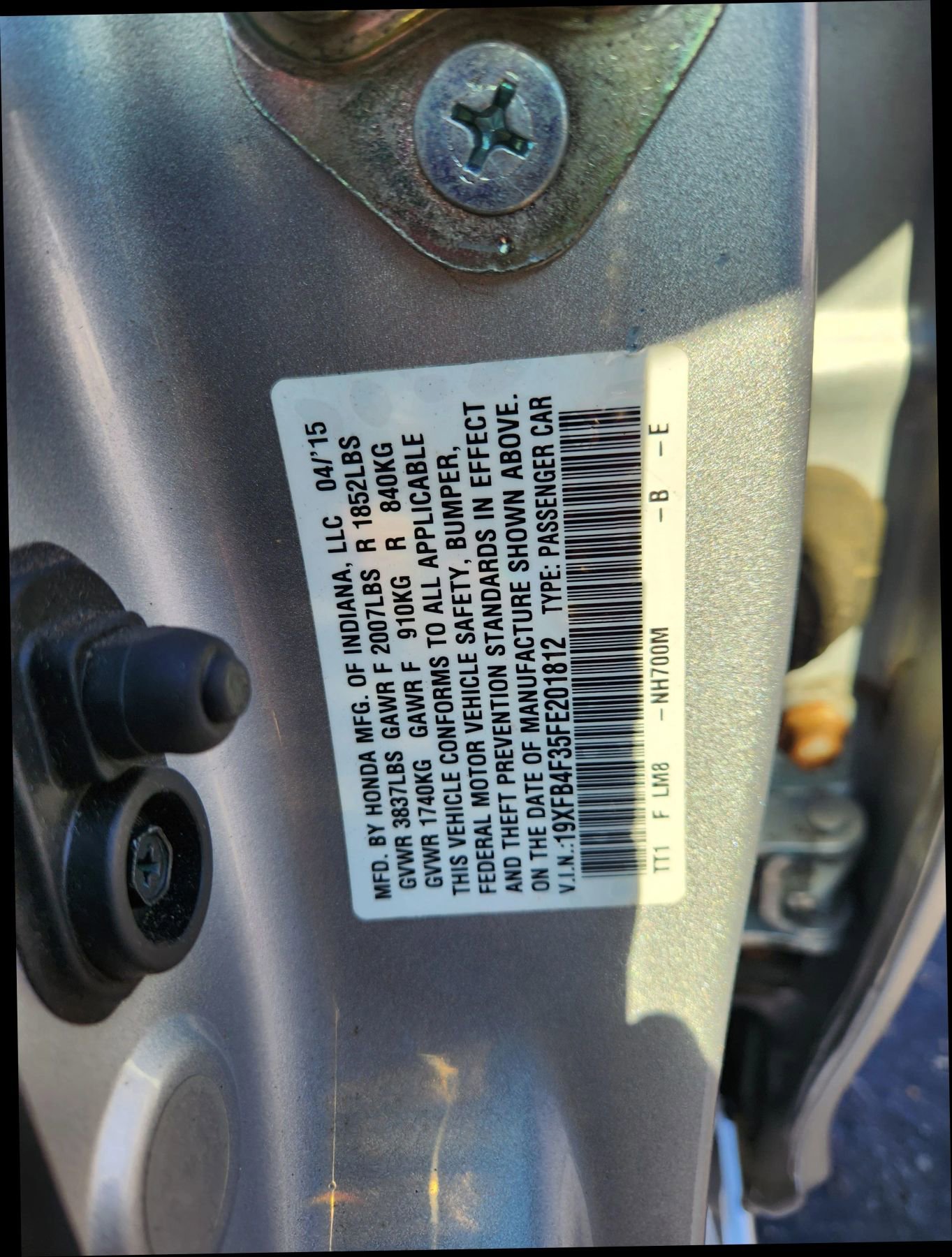 Used 2015 Honda Civic Hybrid Sedan image 35