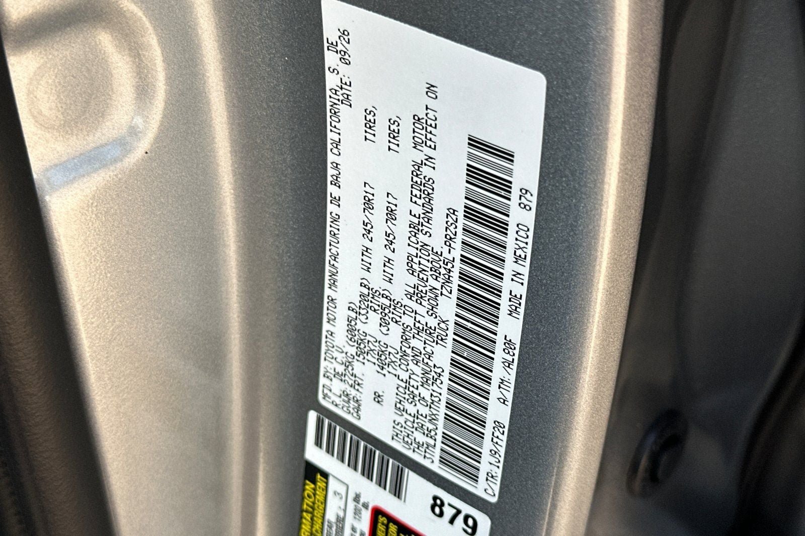 New 2026 Toyota Tacoma SR5 AWD/4WD image 31