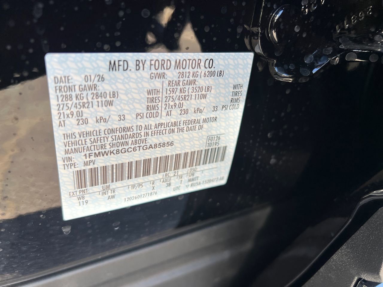 New 2026 Ford Explorer ST w/ Sun And Sound Package image 62