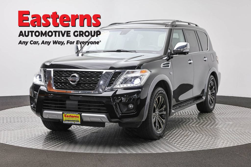 Used 2017 Nissan Armada Platinum w/ Captain Seat Package AWD/4WD image 1
