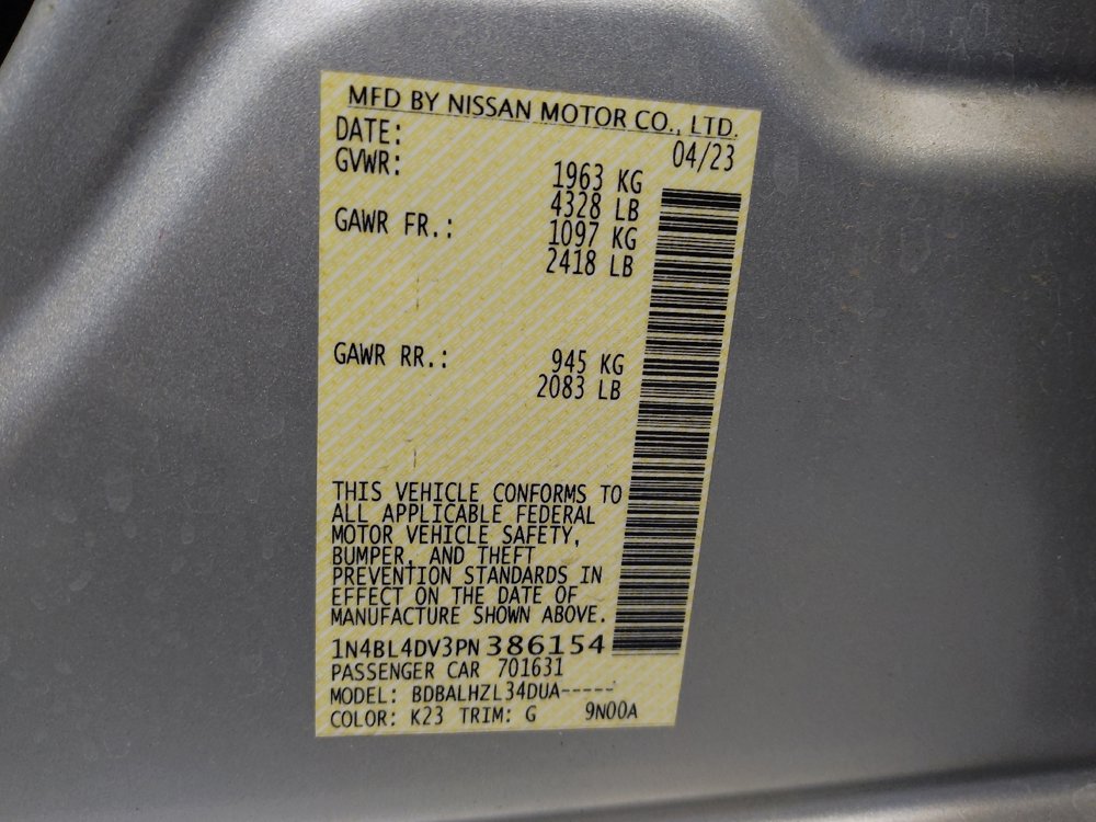 Used 2023 Nissan Altima 2.5 SV image 33