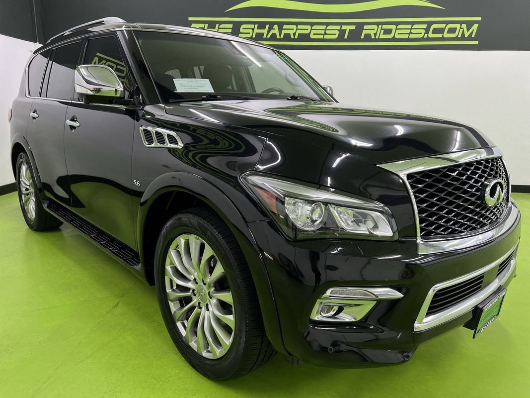 Used 2015 INFINITI QX80 2WD w/ Deluxe Technology Package image 2