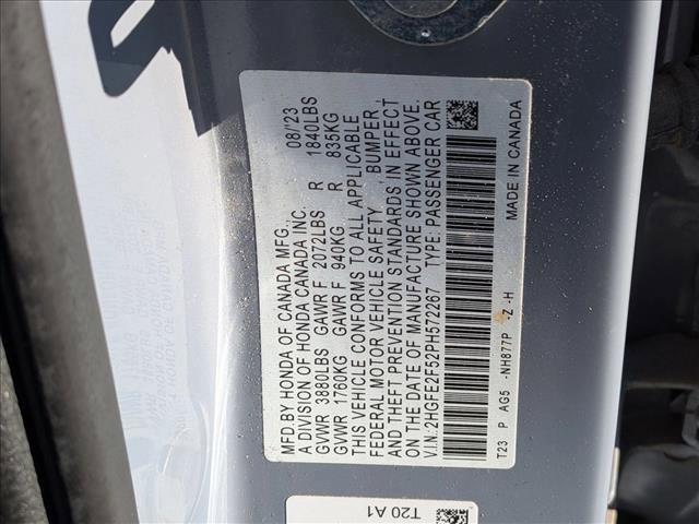 Used 2023 Honda Civic Sport image 23