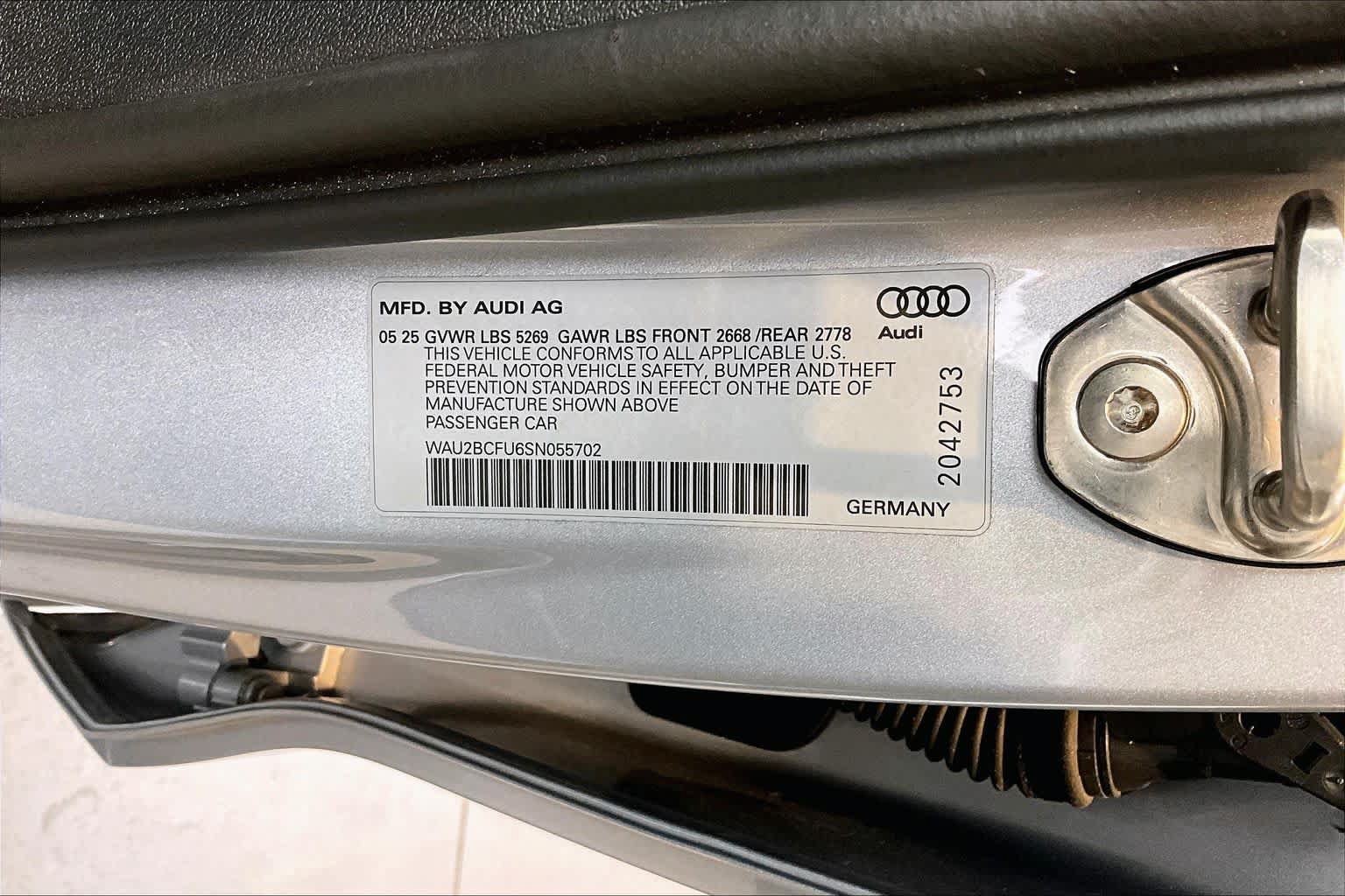 Certified 2025 Audi A5 2.0T Premium Plus w/ Premium Plus AWD/4WD image 33