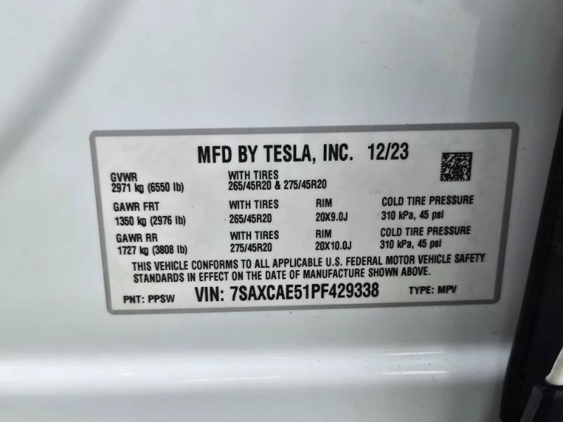 Used 2023 Tesla Model X AWD/4WD image 35