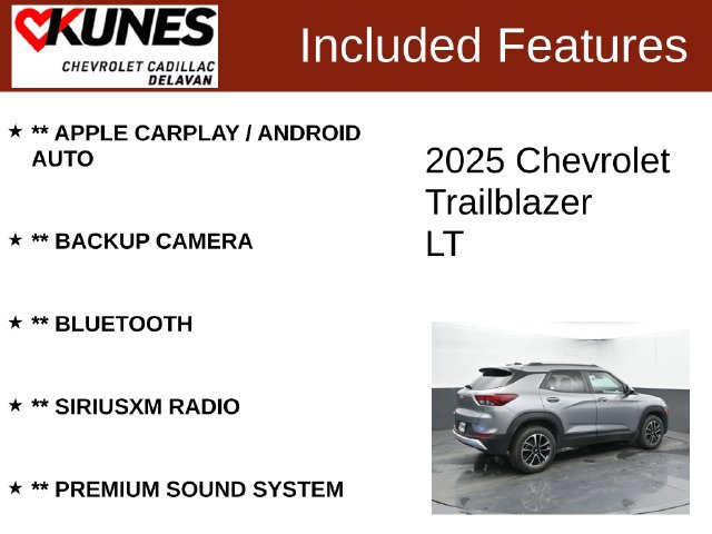 Used 2025 Chevrolet TrailBlazer LT AWD/4WD image 3