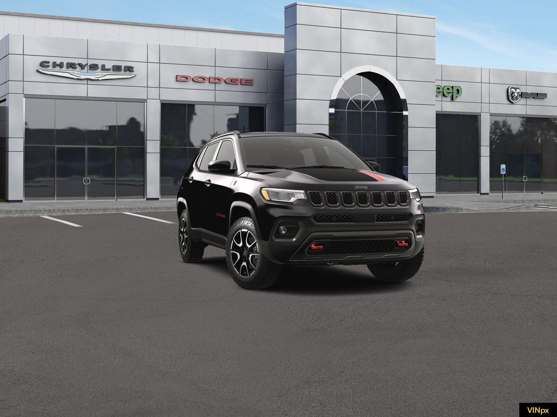 New 2026 Jeep Compass Trailhawk w/ Sun, Sound & Navigation Group AWD/4WD image 16