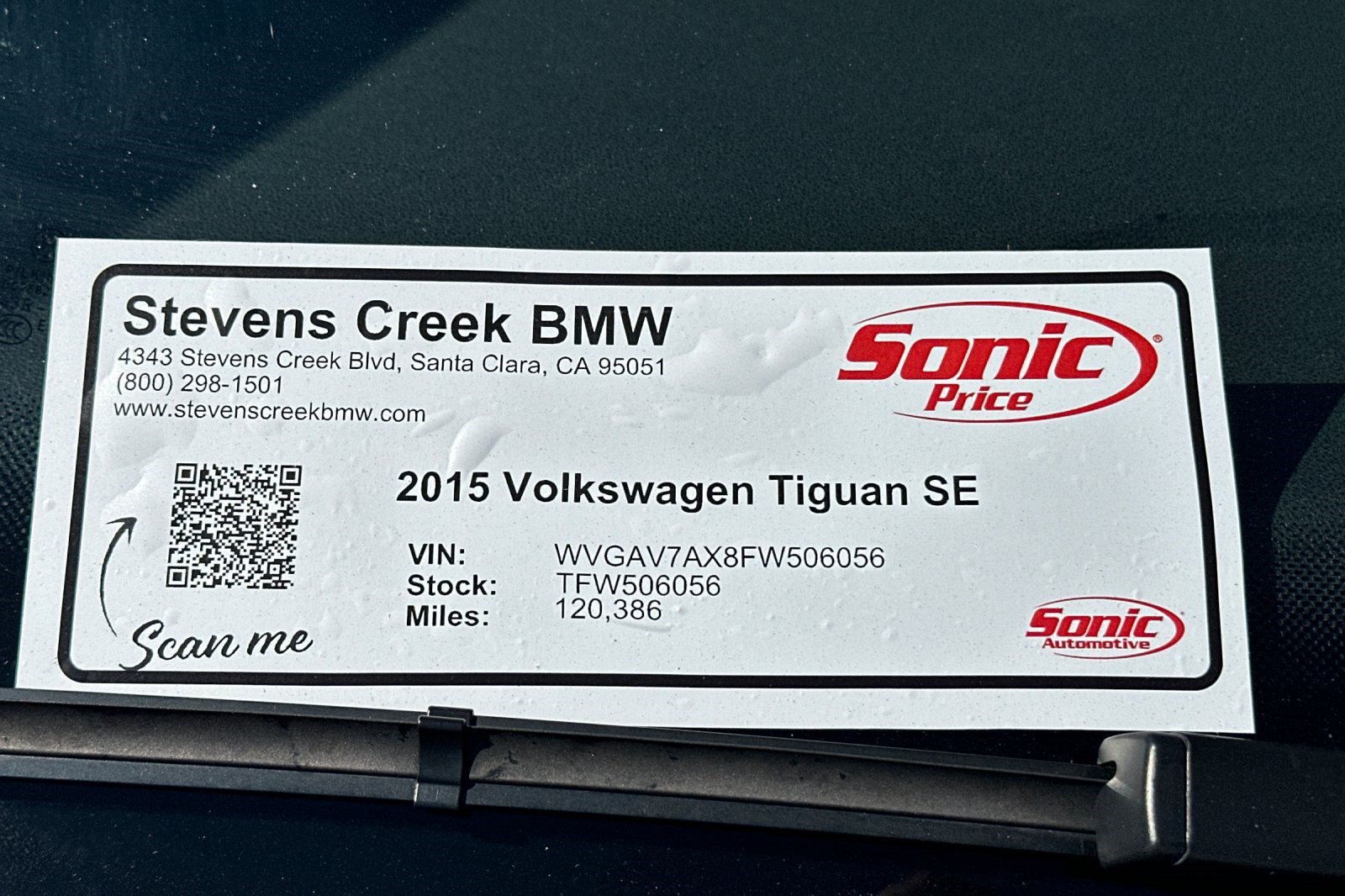 Used 2015 Volkswagen Tiguan S FWD image 28