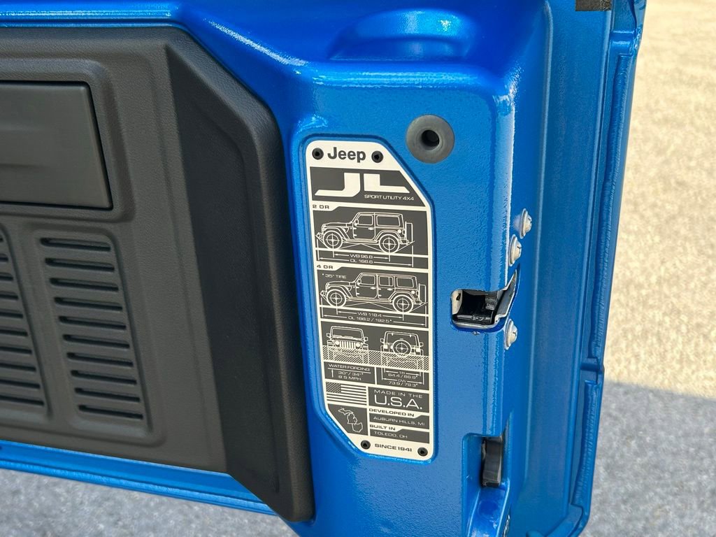 New 2026 Jeep Wrangler Unlimited Sport image 41