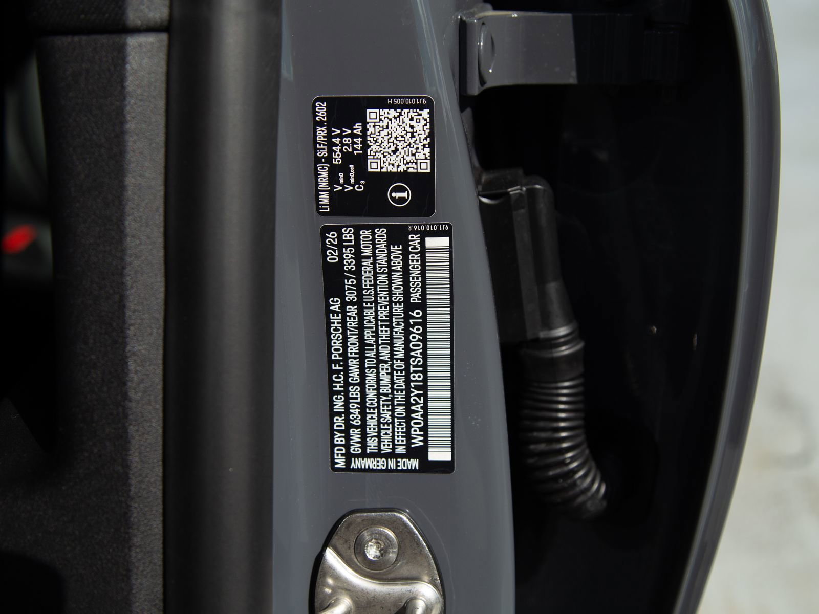 New 2026 Porsche Taycan AWD/4WD image 29