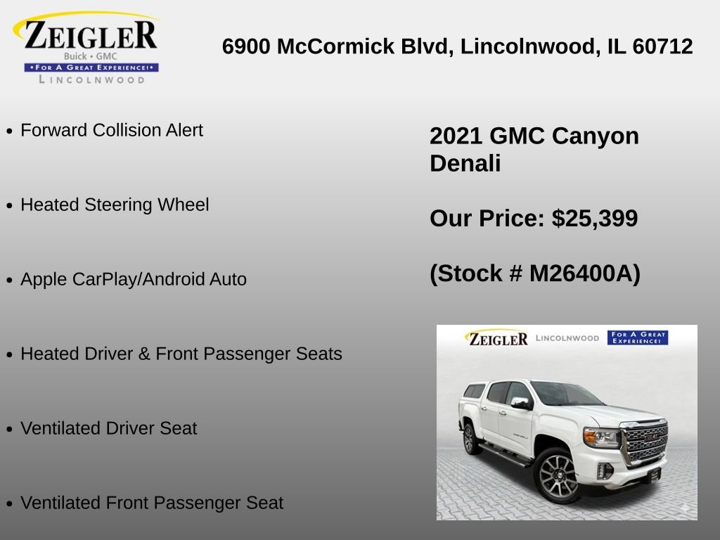 Used 2021 GMC Canyon Denali AWD/4WD image 30