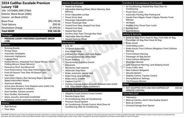 Certified 2024 Cadillac Escalade Premium Luxury image 20