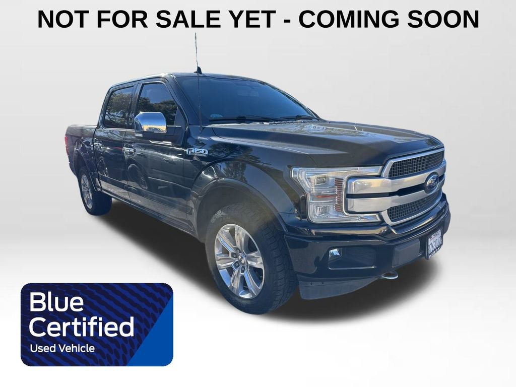 Certified 2018 Ford F150 Platinum w/ Equipment Group 701A Luxury