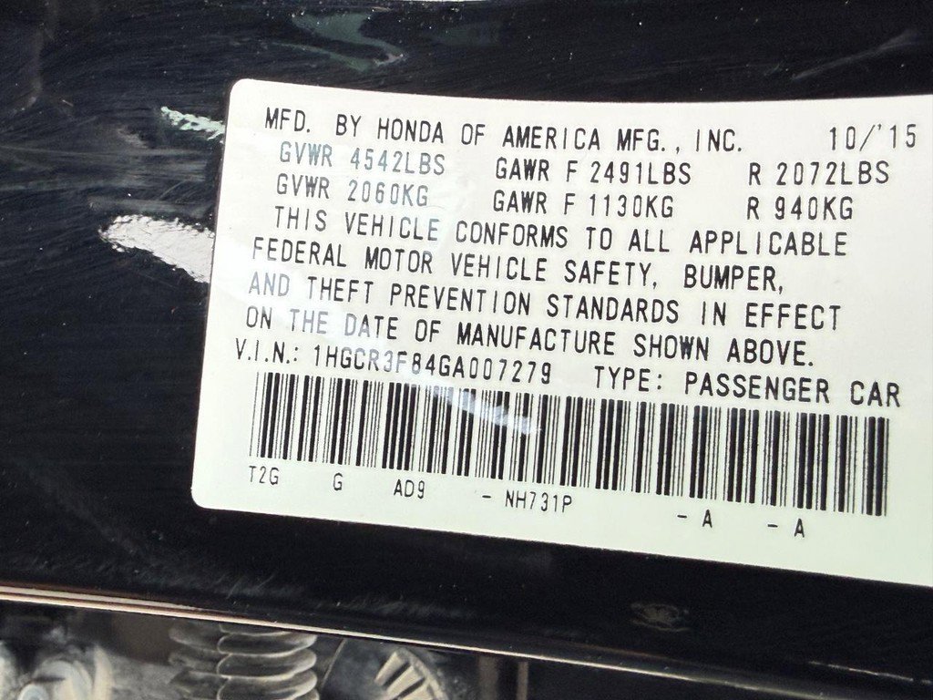 Used 2016 Honda Accord EX-L image 25