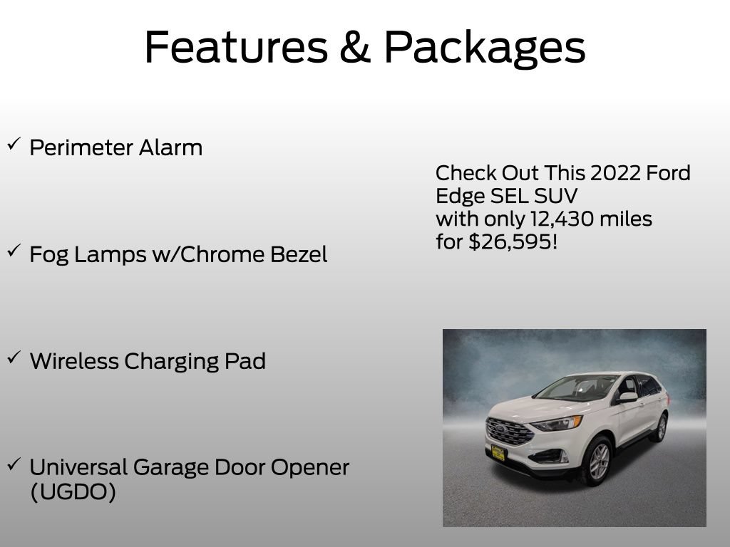 Used 2022 Ford Edge SEL w/ Convenience Package AWD/4WD image 8