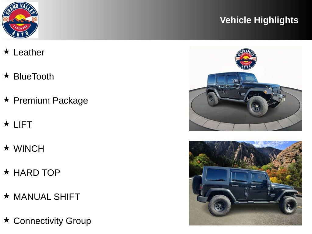 Used 2013 Jeep Wrangler Unlimited Sport w/ PWR Convenience Group image 2