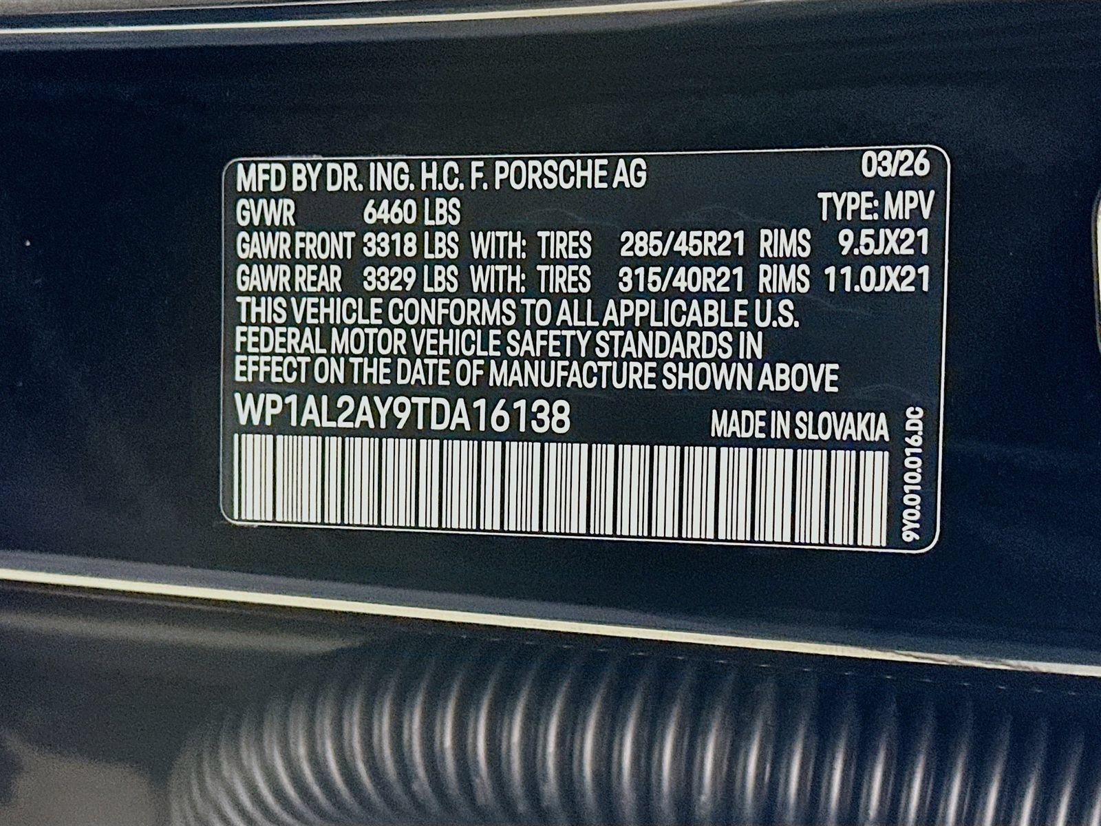 New 2026 Porsche Cayenne S AWD/4WD image 48