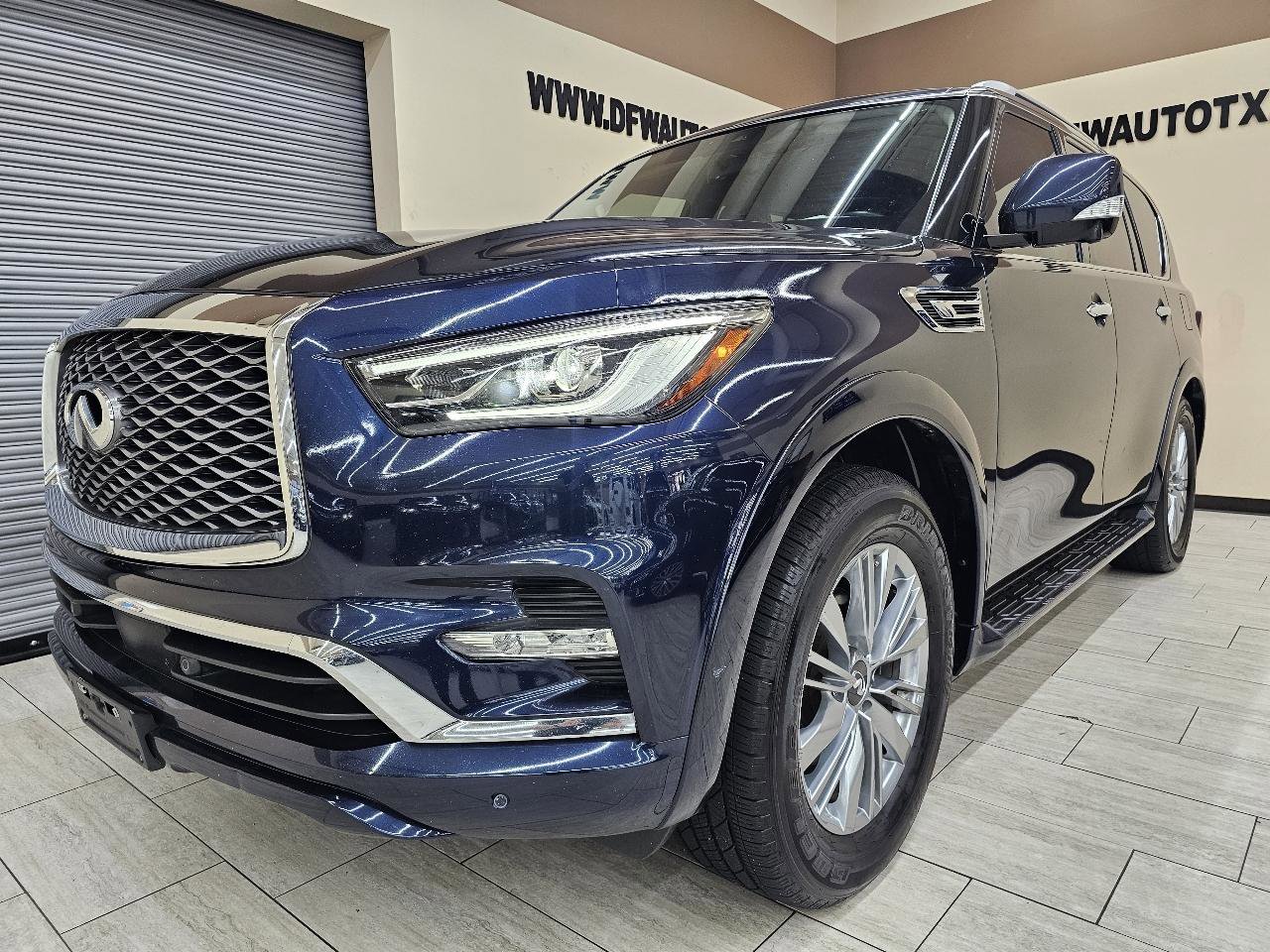 Used 2021 INFINITI QX80 Luxe w/ Cargo Package RWD image 2