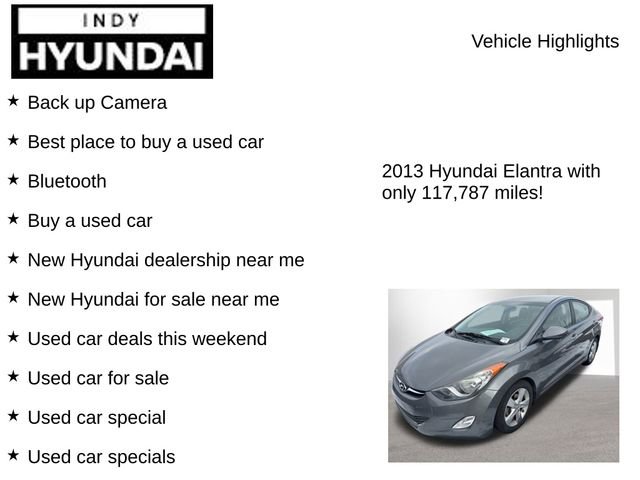 Used 2013 Hyundai Elantra GLS w/ Preferred Pkg image 7
