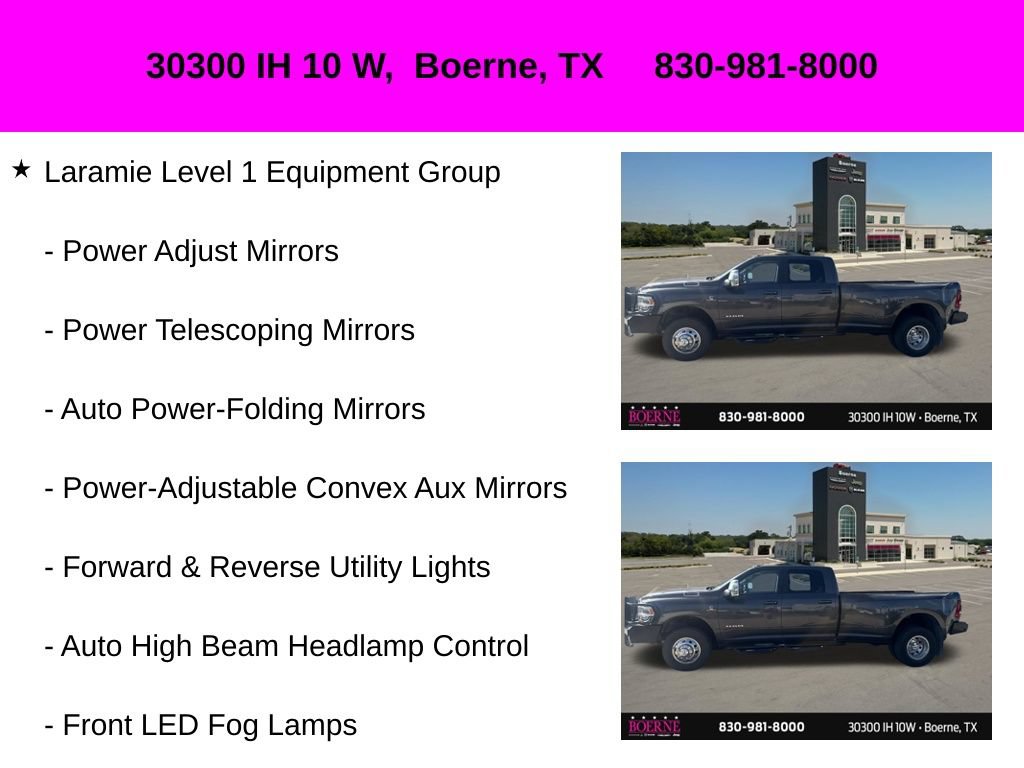 Used 2024 RAM 3500 Laramie w/ Towing Technology Group AWD/4WD image 21