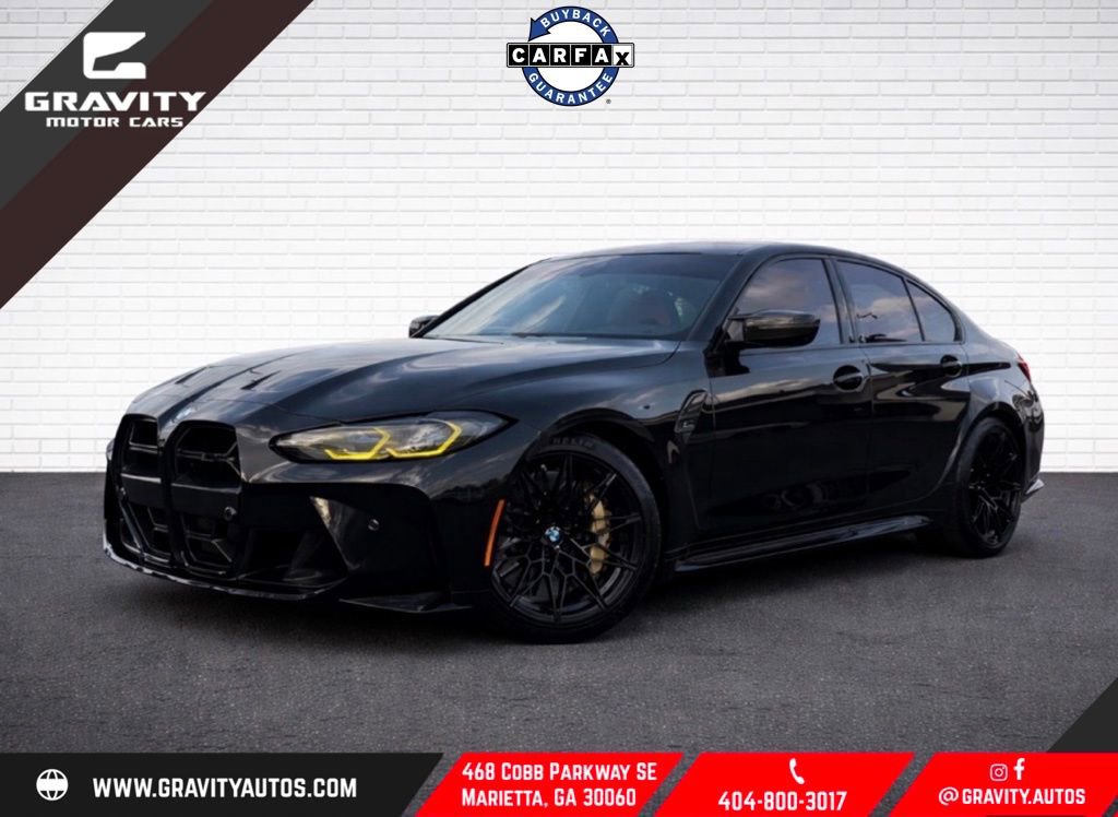 Used 2022 BMW M3 Competition w/ M Carbon Exterior Package