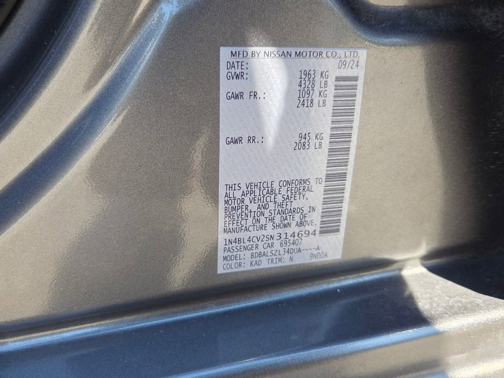 Used 2025 Nissan Altima 2.5 SR image 6