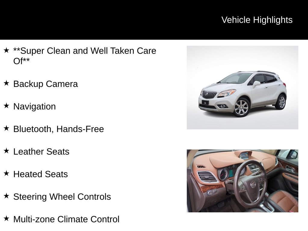 Used 2014 Buick Encore Leather image 6