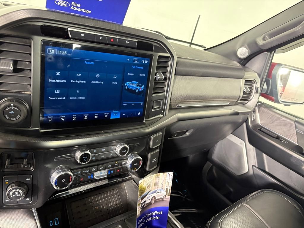 Certified 2023 Ford F150 Platinum w/ Equipment Group 701A High image 18