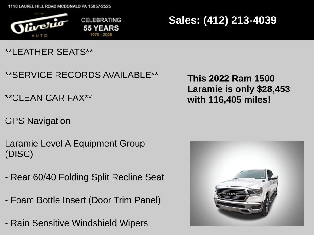 Used 2022 RAM 1500 Laramie image 5