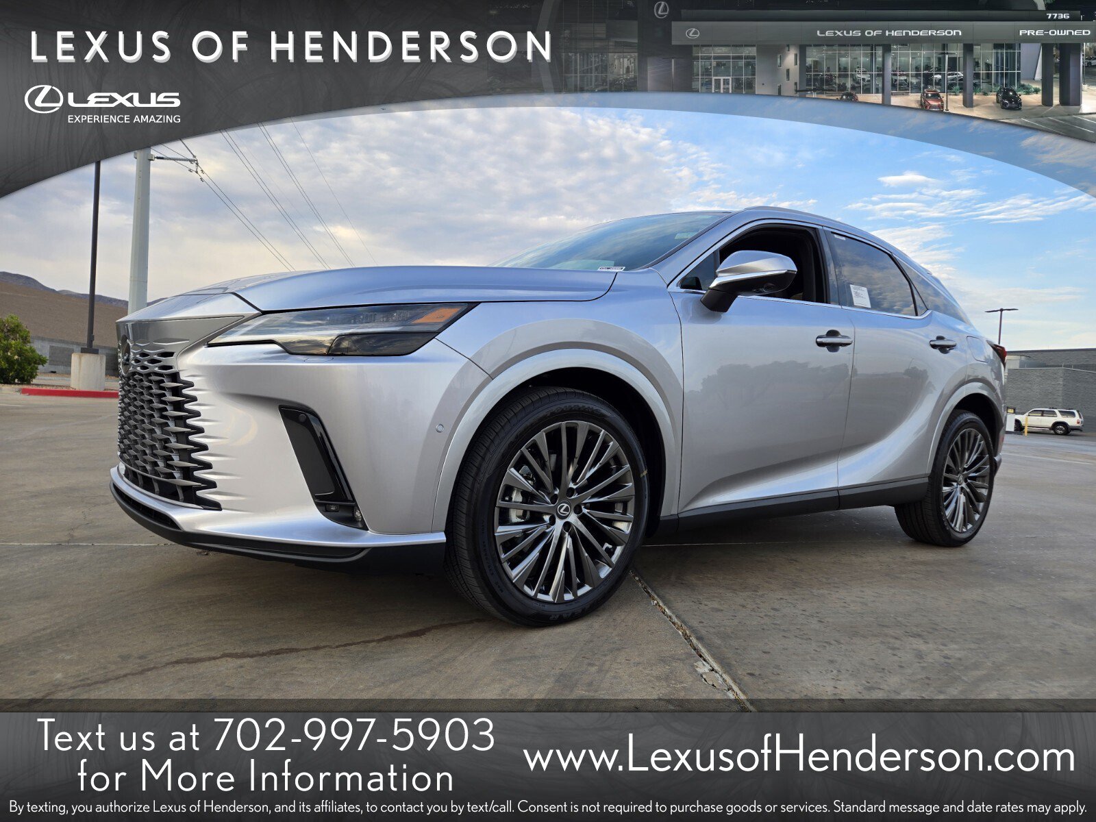 New 2026 Lexus RX 350h AWD/4WD image 1