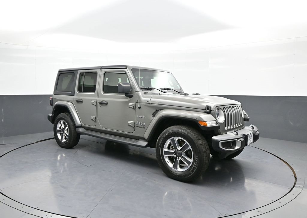 Used 2021 Jeep Wrangler Unlimited Sahara w/ Safety Group image 4
