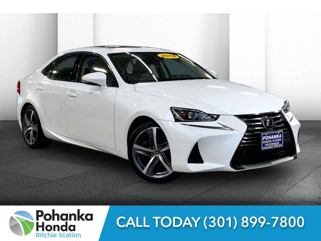 Used 2018 Lexus IS 300 AWD w/ Comfort Package