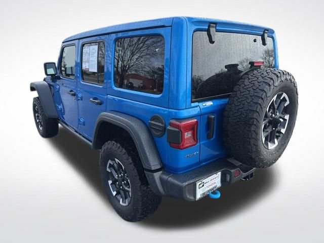 Used 2024 Jeep Wrangler Unlimited Rubicon 4xe w/ Technology Group AWD/4WD image 3