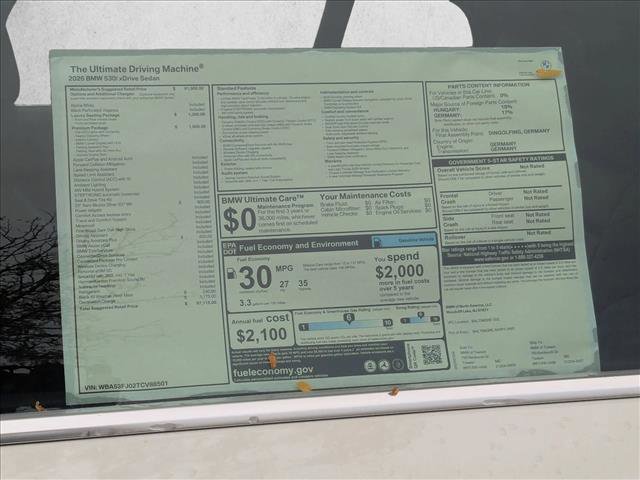 Used 2026 BMW 530i xDrive image 19