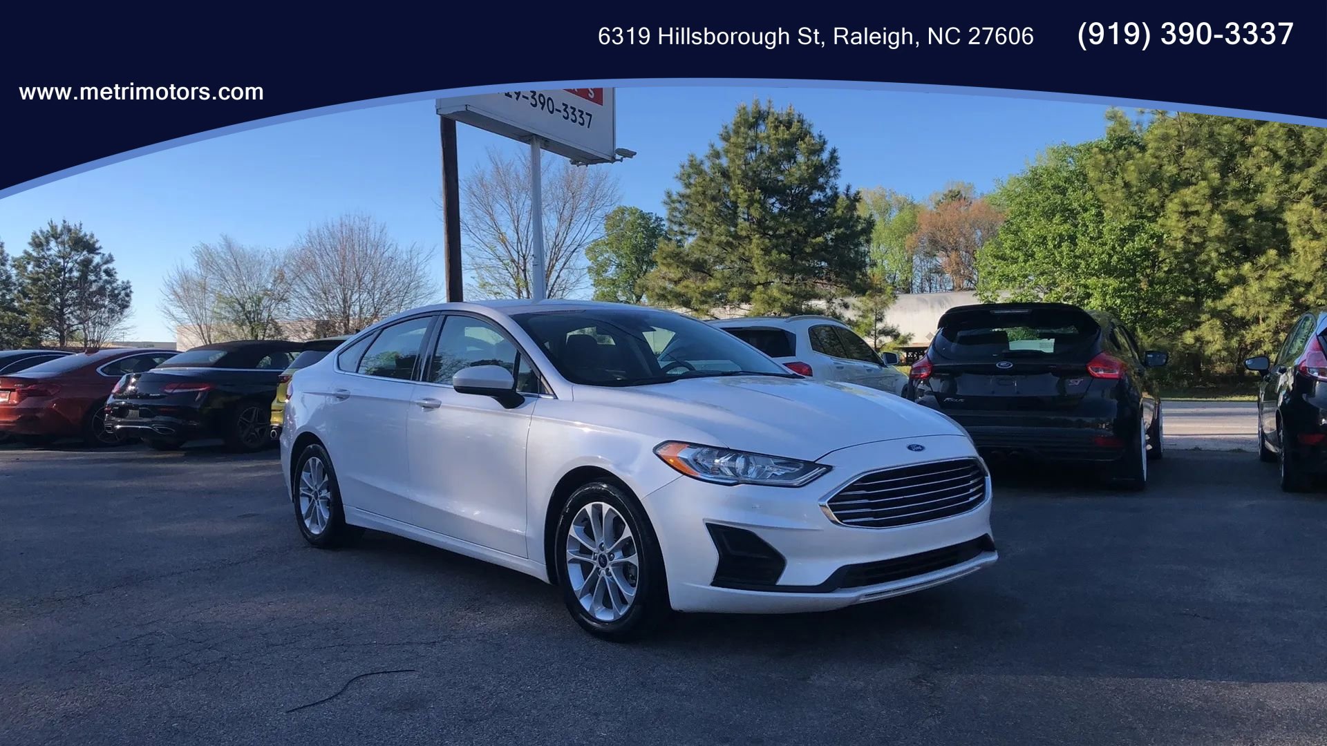Used 2020 Ford Fusion SE