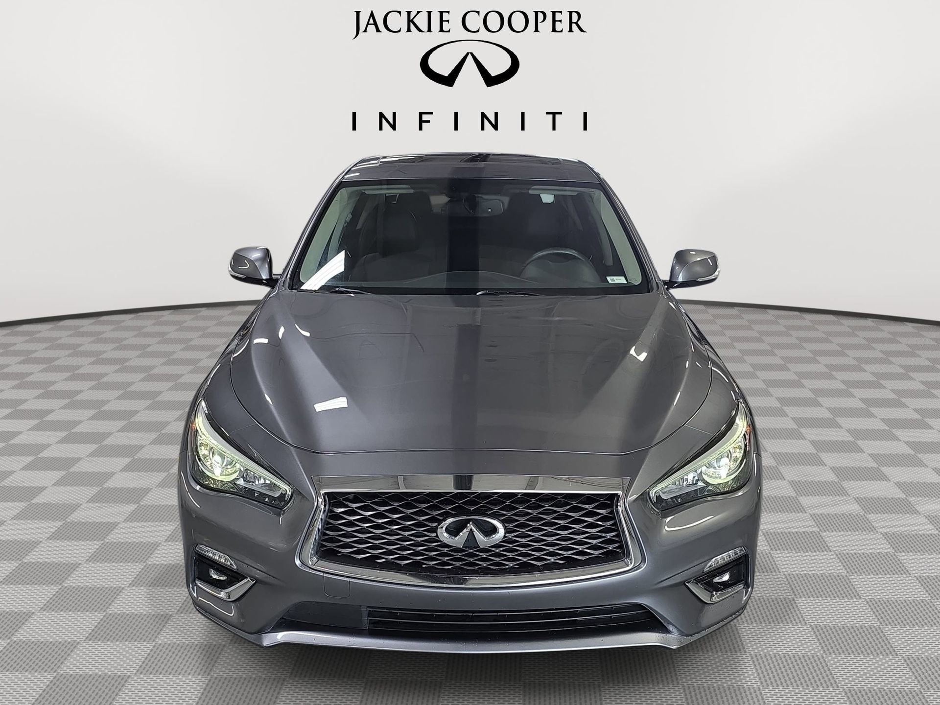 Certified 2019 INFINITI Q50 Luxe w/ Cargo Package (L96) AWD/4WD image 2