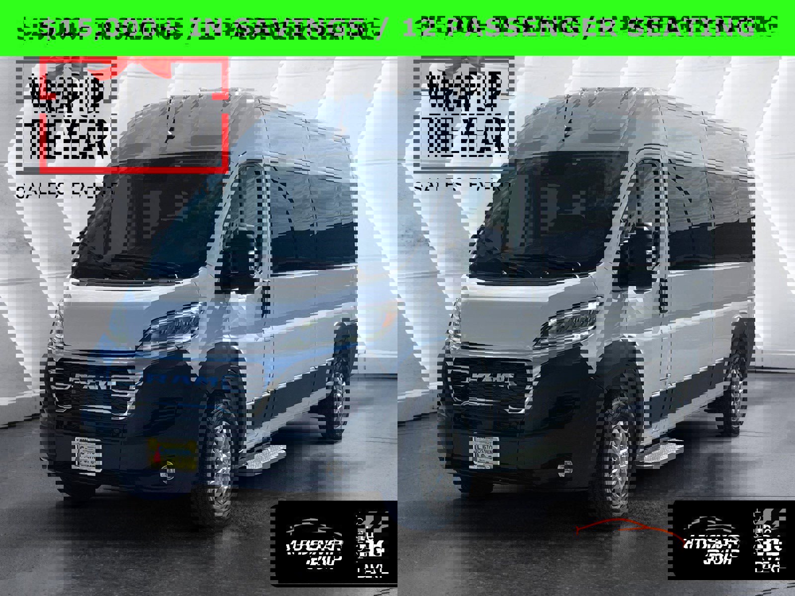 New 2024 RAM ProMaster 2500 w/ Leather Interior Group