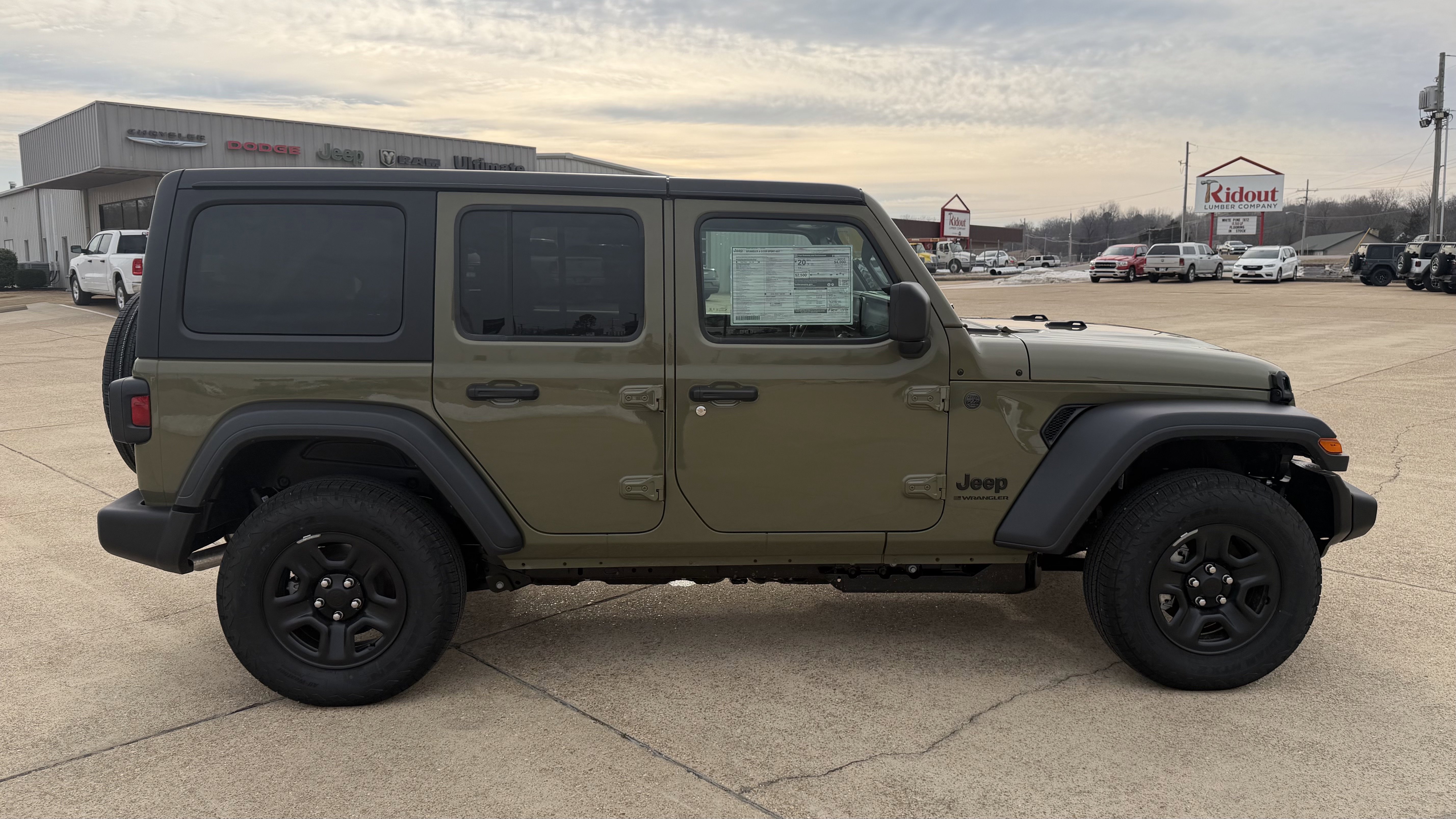 New 2026 Jeep Wrangler Unlimited Sport AWD/4WD image 9