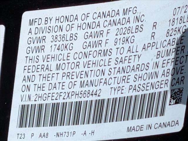 Used 2023 Honda Civic LX image 23