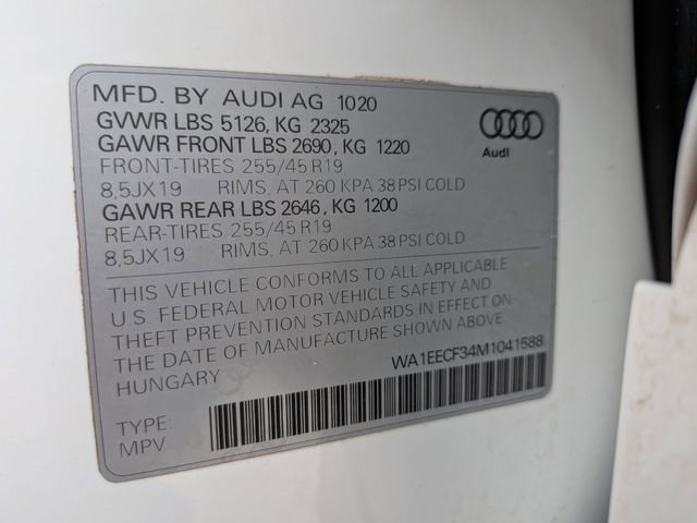 Used 2021 Audi Q3 2.0T Premium Plus w/ Premium Plus Package image 31