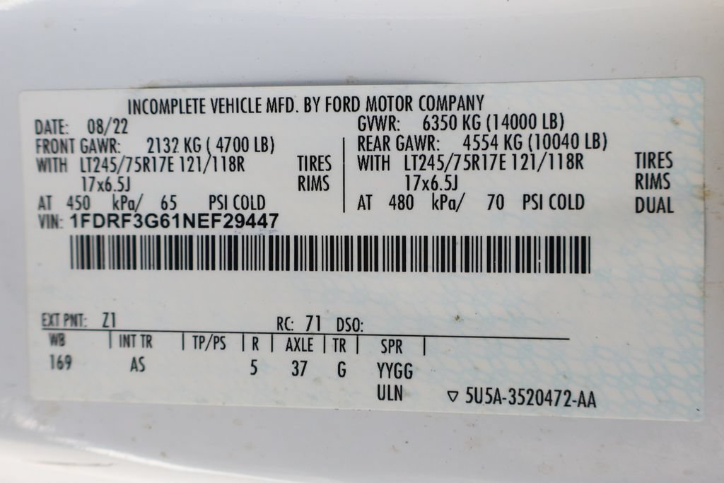 Used 2022 Ford F350 XL w/ Power Equipment Group RWD image 47