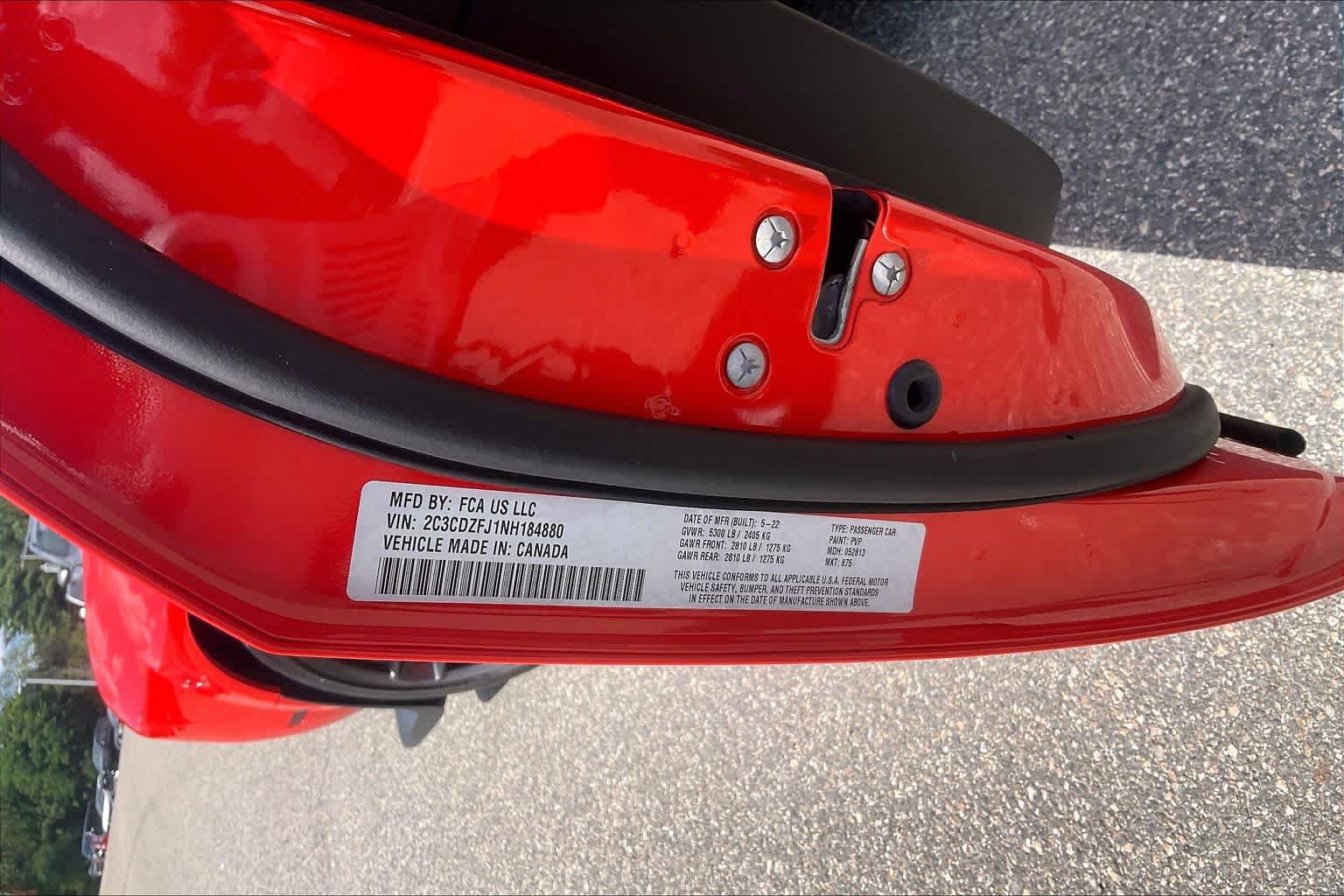 Used 2022 Dodge Challenger R/T Scat Pack RWD image 30