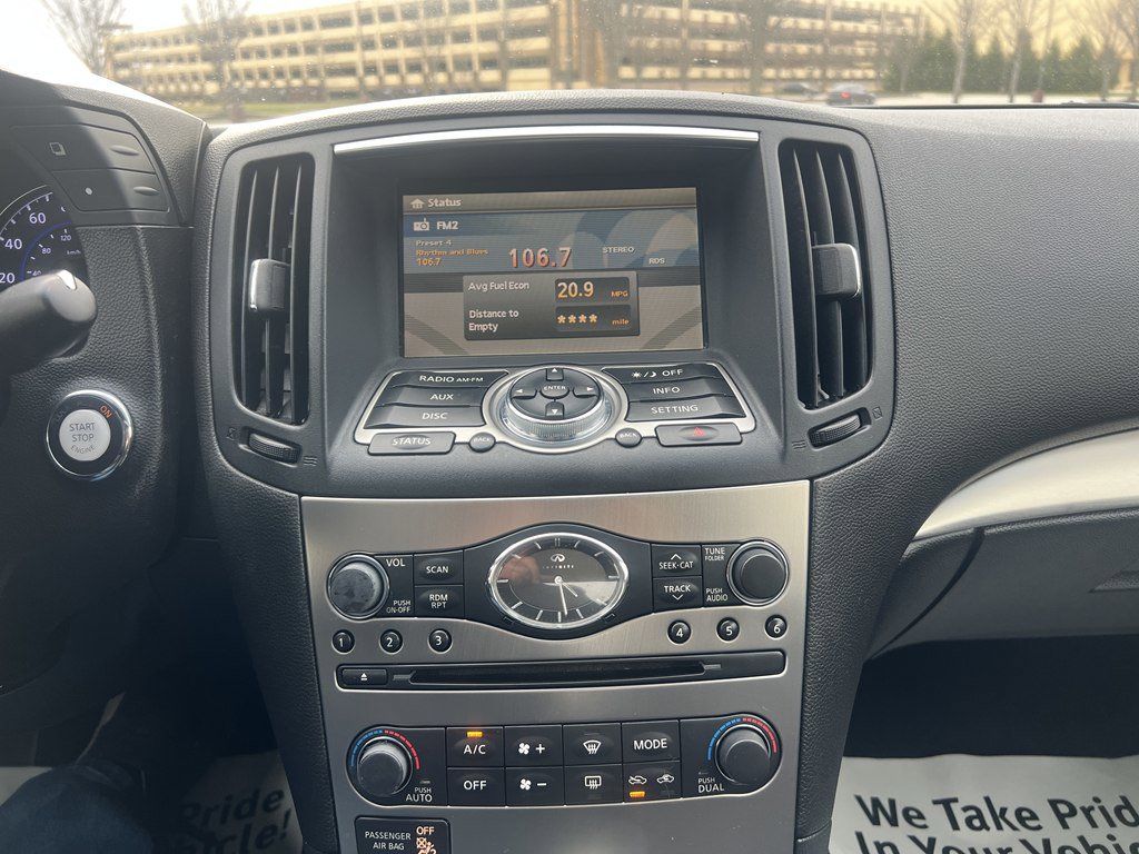 Used 2012 INFINITI G37 w/ Premium Pkg image 19